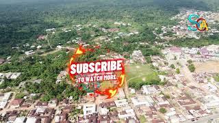 DRONE FOOTAGE - OSEIM, EASTERN REGION GHANA (4K)