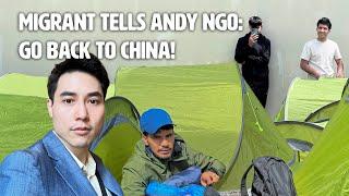 Migrant in Ireland tells Andy Ngo to go back 'to the China'