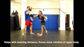 Boxing Footwork Drill with Katalin