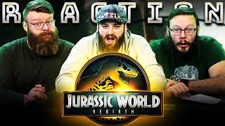 Jurassic World Rebirth | Official Trailer REACTION!!