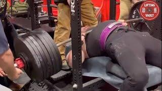 A Young Man Bounced 700 lbs Off His Chest