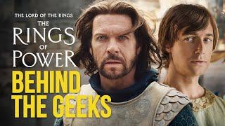 Leon Wadham & Lloyd Owen Interview | The Lord of The Rings: The Rings Of Power | Season 2