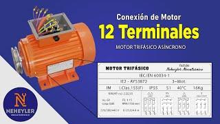 Como Conectar Motor Trifasico de 12 Terminales o Puntas