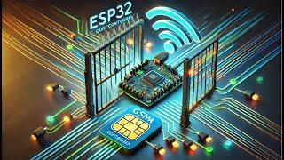 GSM контроллер для шлагбаума на ESP32