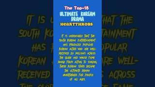 Ultimate Korean Drama Heartthrobs Part-1,  #shortvideo #shorts #short