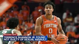 Former University of Illinois basketball star Terrence Shannon Jr. found not guilty of rape