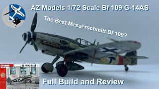 Is AZ Models' 1/72 Scale Bf 109 G-14AS the Best? Build & Brush Paint Review