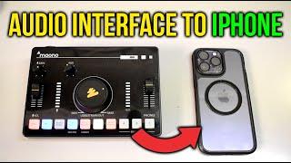 How to Use the Maonocaster AMC2 Audio Interface With an iPhone