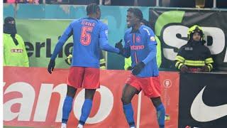 REZUMAT | FCSB - Dinamo 2-1. Revenire de senzație, Gele și Alhassan au întors scorul în derby