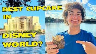 BEST CUPCAKE In Disney World? / Coronado Springs Resort Tour #disneyworld #coronadosprings #cupcake