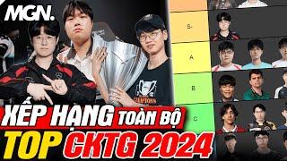 Xếp Hạng Sức Mạnh Toàn Bộ Đường Trên Tại CKTG 2024 | MGN Esports