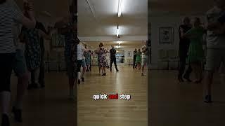 POV from a Quickstep  class. Featuring a Hesitation, Chasse to the Right and Running Finish