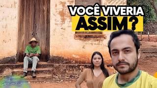 Ele vive SOZINHO na cadeia de uma CIDADE FANTASMA. Viagem de Motorhome pelo Brasil