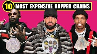 TOP 10 MOST EXPENSIVE RAPPER CHAINS  ( 2024 )  CUSTOM DIAMOND CHAINS