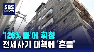 전세사기 대책 '126% 룰'에 휘청…빌라 생태계 '흔들' / SBS