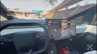 Tesla Cybertruck Drives Itself Using Artificial Intelligence!