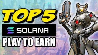 Top 5 Crypto Games On Solana Right Now!