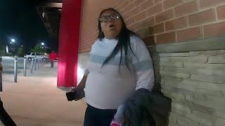 Lady Has Meltdown After Getting Trespassed