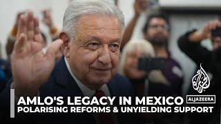 Mexico’s AMLO is exiting office with record approval despite criticism over polarising presidency