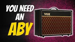 ️You need an ABY️ with your Vox AC15c1!