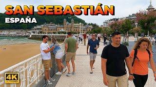 SAN SEBASTIÁN - La JOYA de ESPAÑAWalking Tour 2024 