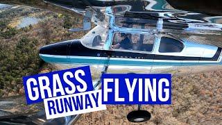 Flying home to my grass strip - Extended version!