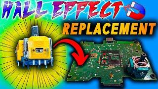 Using Hall Effect Magnetic Joystick To Fix Stick Drift Controller