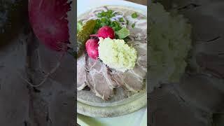 #Cold Roast with horseradish sauce.