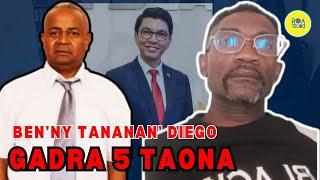 NOSAZIANA 5 TAONA ANTRANOMAIZINA NY BEN'NY TANANAN'NY ANTSIRANANATEZITRA GASY ANDAFY