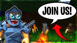 Base RAIDING a CULT in Roblox Survival Game