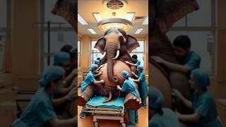 Doctors Performed A Cesarean Section To Help The Poor Elephant Have A Baby | Episode 09 | #shorts