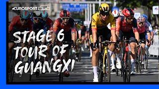 PHOTO FINISH!  | Tour Of Guangxi Stage 6 Conclusion | Highlights | Eurosport