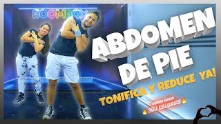 ABDOMEN de Pie para eliminar grasa y tonificar | exercises to lose belly fat