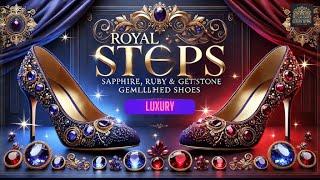 Step into Elegance The Luxor Starr Luxury Shoe Collection, Glamorous pearl-encrusted shoes