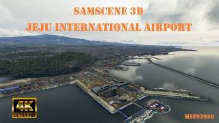 [4K] MSFS2020: Samscene 3D Jeju International Airport Review