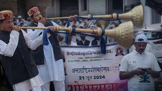 Central Sanskrit University | Yoga Divas Shobha Yatra | Garli - Himachal Pradesh