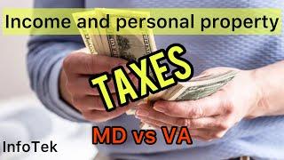 Personal Property Taxes in MD vs VA || info Tek   Andrew  Pal