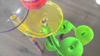 Marble run spirals and funnels!