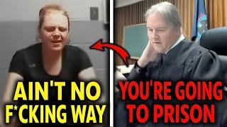 Strict Judge Shuts Down Lying Sovereign Citizen Karen with No-Nonsense Justice