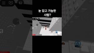 이 월홉 눈감고 가능한사람? #라이벌 #월홉 #wallhop #눈감고 #roblox #로블록스