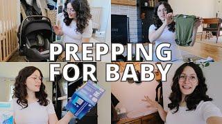 Prep With Me for Birth and Postpartum || HOSPITAL BAG, NURSERY NOOK, & POSTPARTUM GEAR