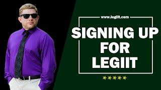 How To Make Money On Legiit - Signing Up For Legiit