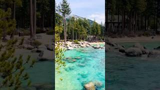 Beautiful lake of Tahoe ️/ #lakeview #traveldiaries #shorts