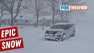 Paralyzing Lake-Effect Snowstorm Continues To Pummel Great Lakes