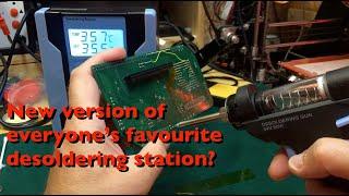 Katsu ZD 8915 desoldering station: unboxing and first impressions