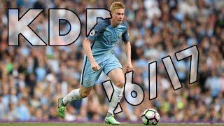 Kevin De Bruyne (Assists-Key passes) 2016/17 HD