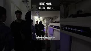 $300 Hong Kong Coffin ️ Homes #shorts #hongkong