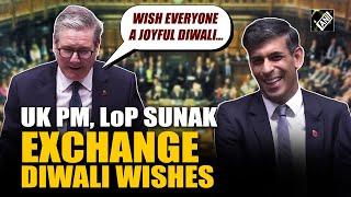 Watch: UK PM’s Diwali wish to Rishi Sunak; duo’s banter evokes laughter in Parliament