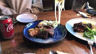 [Shorts] 경주 황리단길 맛집 타베르나 살치살 스테이크(GyeongJu Hwanglidangil, Taverna steak house)