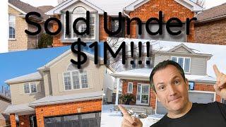 3 properties Sold Under $1 Million in Waterloo